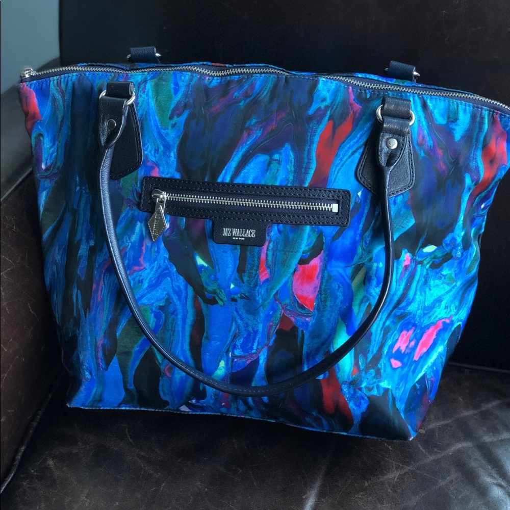 MZ Wallace Blue Orchid Chelsea Tote